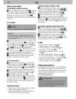 Preview for 138 page of Dirt Devil BLADE 24V Instruction Manual