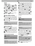 Preview for 163 page of Dirt Devil BLADE 24V Instruction Manual