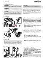 Preview for 7 page of Dirt Devil Cargo M7066 Operating Manual