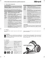 Preview for 32 page of Dirt Devil Centrino Cleancontrol 2 Operating Manual