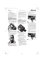 Предварительный просмотр 6 страницы Dirt Devil Centrino Cleancontrol M2881-9 Operating Manual