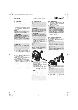 Предварительный просмотр 10 страницы Dirt Devil Centrino Cleancontrol M2881-9 Operating Manual