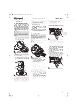 Предварительный просмотр 11 страницы Dirt Devil Centrino Cleancontrol M2881-9 Operating Manual