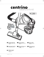 Preview for 1 page of Dirt Devil CENTRINO M2881 Operating Manual