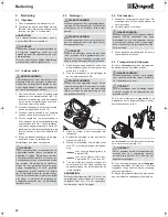 Preview for 20 page of Dirt Devil CENTRINO M2881 Operating Manual