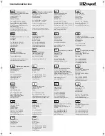 Preview for 40 page of Dirt Devil CENTRINO M2881 Operating Manual