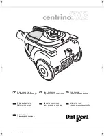 Dirt Devil centrino SX3 Operating Manual предпросмотр