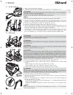 Предварительный просмотр 5 страницы Dirt Devil centrino SX3 Operating Manual