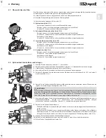 Предварительный просмотр 7 страницы Dirt Devil centrino SX3 Operating Manual