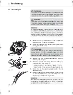 Preview for 10 page of Dirt Devil CENTRINO XL Operating Manual