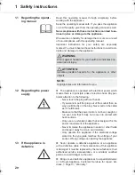 Preview for 20 page of Dirt Devil CENTRINO XL Operating Manual