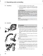 Preview for 22 page of Dirt Devil CENTRINO XL Operating Manual