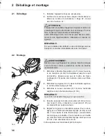 Preview for 36 page of Dirt Devil CENTRINO XL Operating Manual