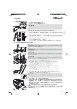 Предварительный просмотр 11 страницы Dirt Devil Centrino XL3 Operating Manual