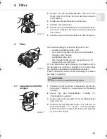 Предварительный просмотр 13 страницы Dirt Devil Centrino Operating Manual