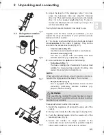 Предварительный просмотр 23 страницы Dirt Devil Centrino Operating Manual