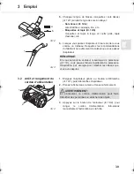 Предварительный просмотр 39 страницы Dirt Devil Centrino Operating Manual