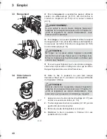 Предварительный просмотр 40 страницы Dirt Devil Centrino Operating Manual