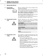 Preview for 20 page of Dirt Devil Centrixx CPR Operating Manual