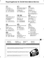 Preview for 32 page of Dirt Devil Centrixx CPR Operating Manual