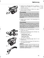 Предварительный просмотр 13 страницы Dirt Devil Centrixx TS Operating Manual