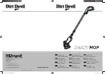 Dirt Devil DAMPFMOP M333 Operating Manual предпросмотр