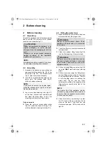 Предварительный просмотр 17 страницы Dirt Devil DAMPFMOP M333 Operating Manual