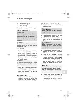 Предварительный просмотр 97 страницы Dirt Devil DAMPFMOP M333 Operating Manual