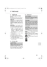 Предварительный просмотр 101 страницы Dirt Devil DAMPFMOP M333 Operating Manual