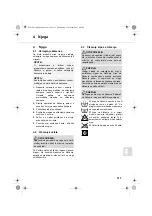 Предварительный просмотр 111 страницы Dirt Devil DAMPFMOP M333 Operating Manual