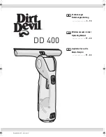 Preview for 1 page of Dirt Devil DD 400 Operating Manual