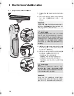 Preview for 10 page of Dirt Devil DD 400 Operating Manual