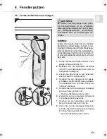 Preview for 13 page of Dirt Devil DD 400 Operating Manual