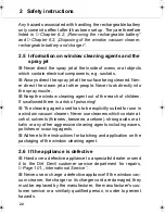 Preview for 22 page of Dirt Devil DD 400 Operating Manual