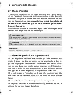 Preview for 34 page of Dirt Devil DD 400 Operating Manual