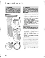 Preview for 42 page of Dirt Devil DD 400 Operating Manual