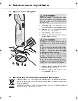 Preview for 44 page of Dirt Devil DD 400 Operating Manual