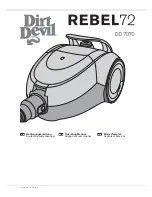 Предварительный просмотр 1 страницы Dirt Devil DD 7070 Operating Manual