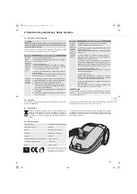 Предварительный просмотр 33 страницы Dirt Devil DD 7071 Operating Manual