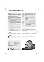 Предварительный просмотр 33 страницы Dirt Devil DD2220 Operating Manual