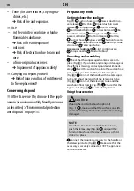 Preview for 16 page of Dirt Devil DD2226 Instruction Manual