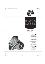 Preview for 1 page of Dirt Devil DD3254 Operating Manual