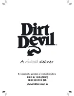 Preview for 8 page of Dirt Devil DD4700 Instruction Manual