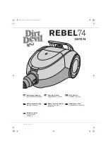 Preview for 1 page of Dirt Devil DD7274-0 Operating Manual