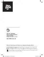 Предварительный просмотр 16 страницы Dirt Devil DDC05-E01 User Manual