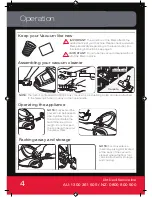 Preview for 4 page of Dirt Devil DDC1800 User Manual