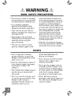 Preview for 2 page of Dirt Devil DDH01-E01 User Manual