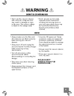 Preview for 3 page of Dirt Devil DDH01-E01 User Manual