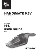 Preview for 1 page of Dirt Devil DDH06-E02 User Manual