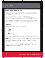 Preview for 4 page of Dirt Devil DDHV6 User Manual